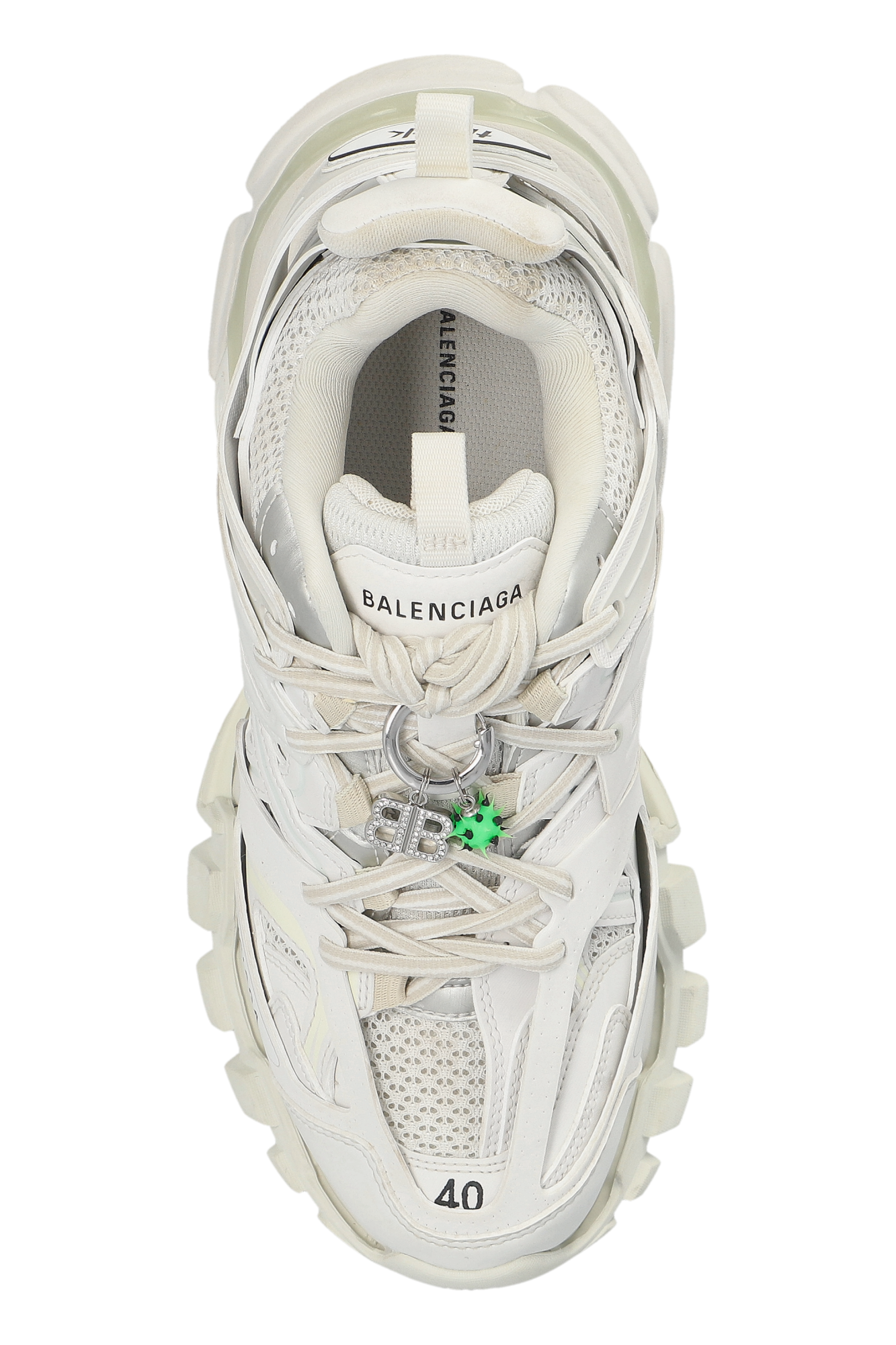 White Track trainers Balenciaga - Vitkac GB